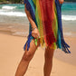 Colorful Knit Cover Up