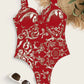 Floral One Piece  Swimsuit