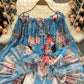 Floral Off The Shoulder Romper