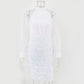 White Sequins Bodycon Dress