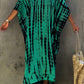 Colorful Slit Cover Up