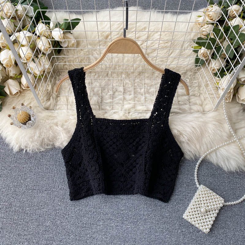 Knit Hollow Out Camisole