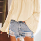 Pagoda Sleeve Off The Shoulder Chiffon Top
