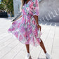 Floral Chiffon Dress