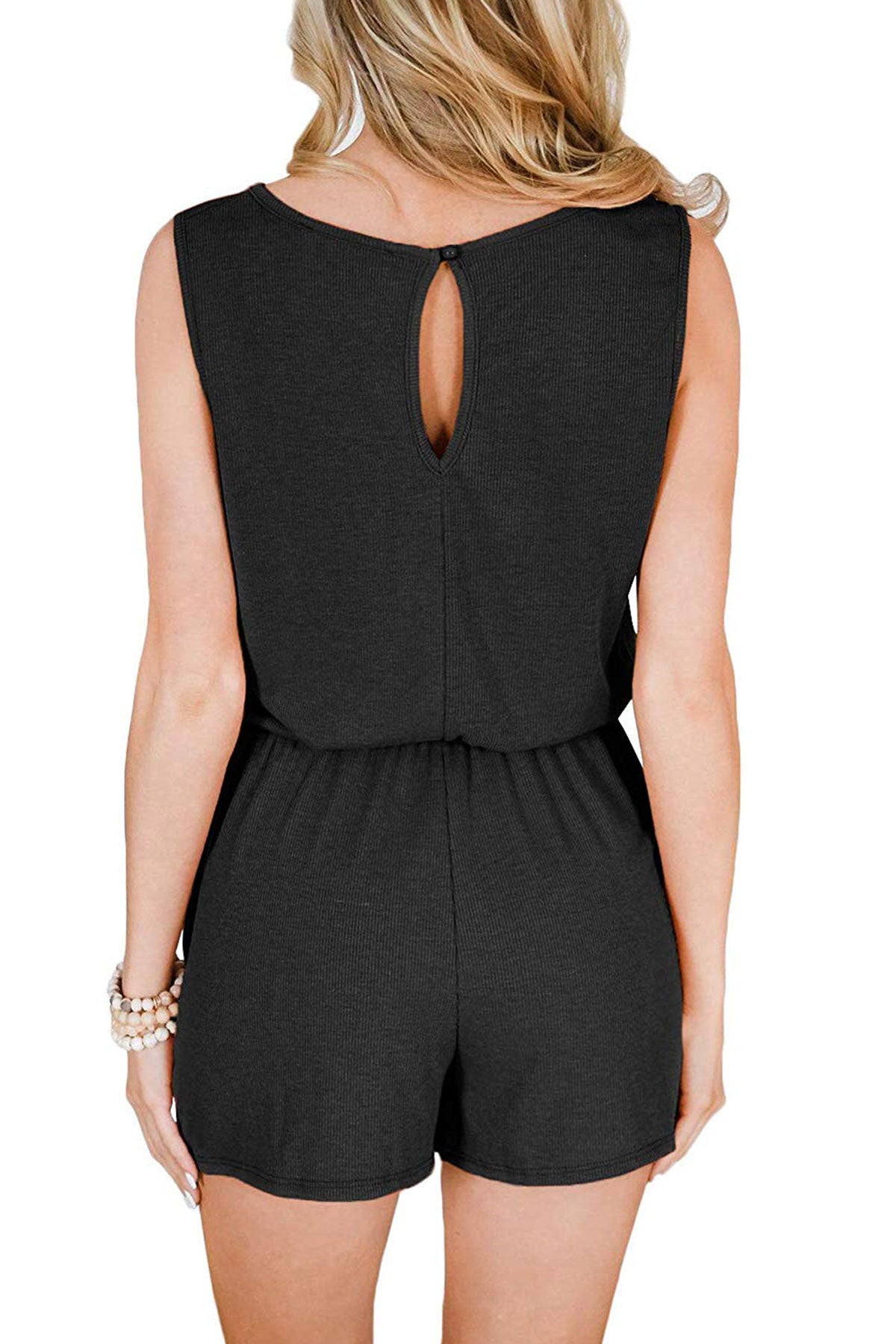 Casual Sleeveless Romper