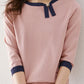 Casual knitted sweater top