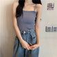 Knit Spaghetti Straps Tops