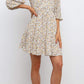 Floral Half Sleeve Dress