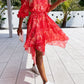 Floral Chiffon Dress