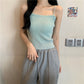 Knit Spaghetti Straps Tops