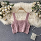 Knit Hollow Out Camisole