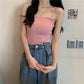 Knit Spaghetti Straps Tops