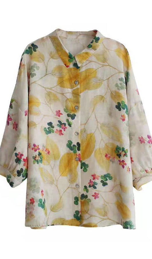 Off The Shoulder Floral High Low Top