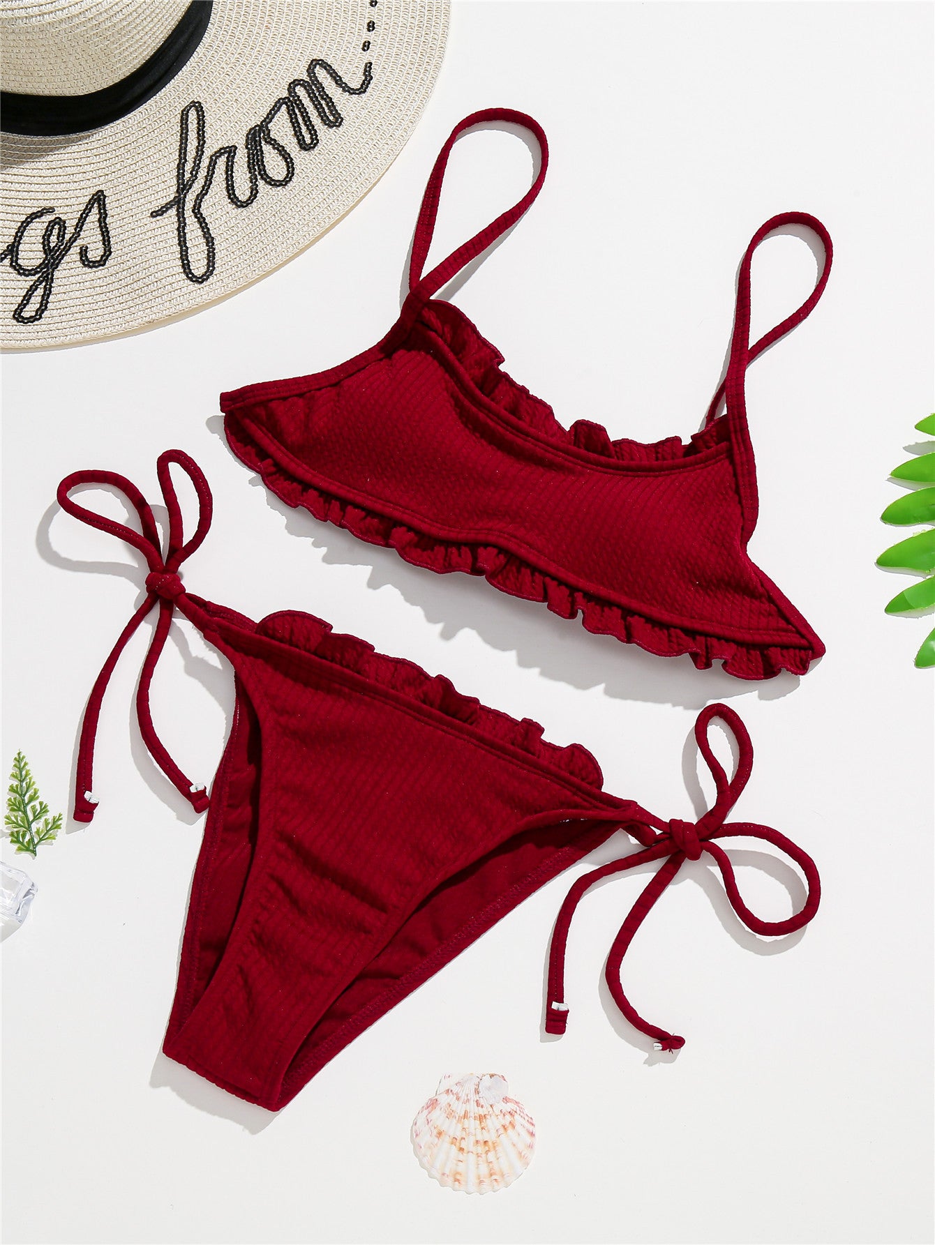 Ruffles Bikini Set