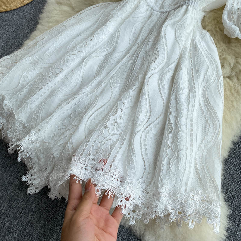 Off The Shoulder Lace Romper