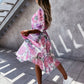 Floral Chiffon Dress