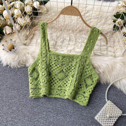 Knit Hollow Out Camisole