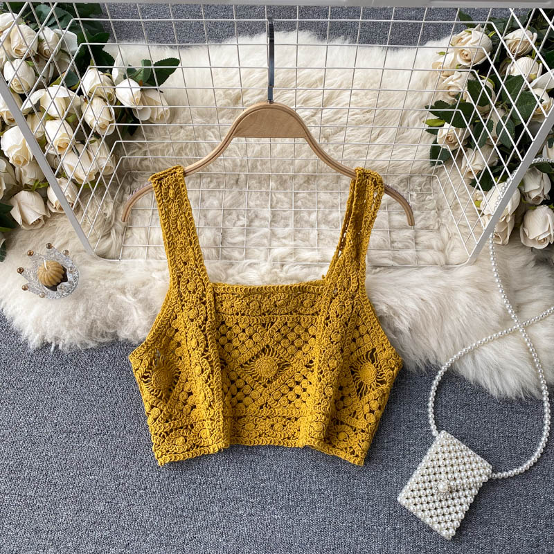 Knit Hollow Out Camisole