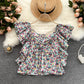 Floral Ruffles Top