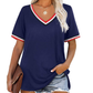 Casual. V Neck Top