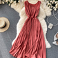 Fold Sleeveless Dress