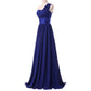 One Shoulder Maxi Party Dress