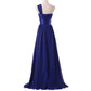 One Shoulder Maxi Party Dress