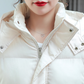 Hooded casual down cotton jacket
