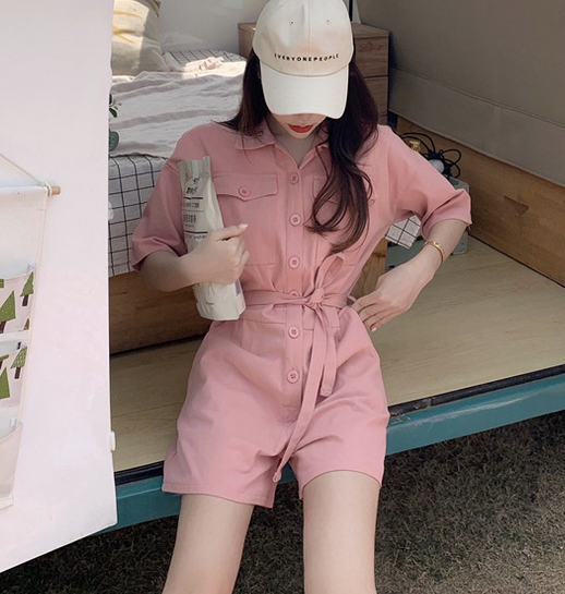 Front Buttons Romper
