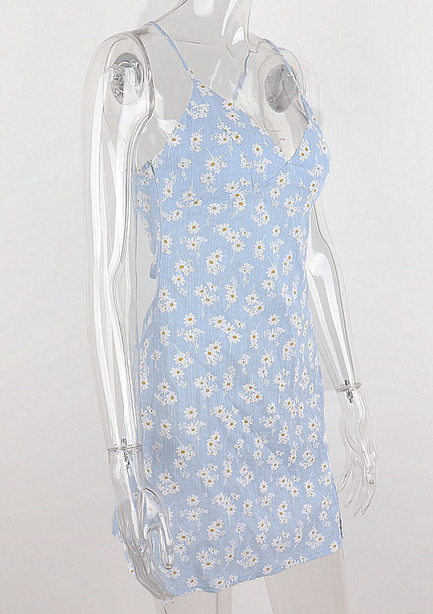 Floral Slit Dress