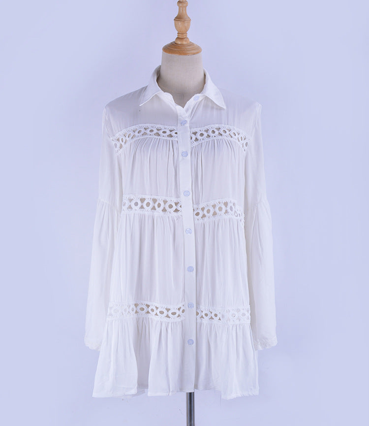 Pagoda Sleeve Cover Up