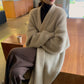 Plush Cardigan Coat