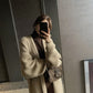 Plush Cardigan Coat
