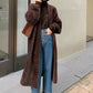 Plush Cardigan Coat