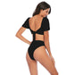 Puff Sleeve Bikini Set