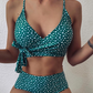 Floral High Waist Bikini Set