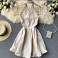Front Buttons Dress