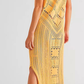 Knit Slit  Cover Up