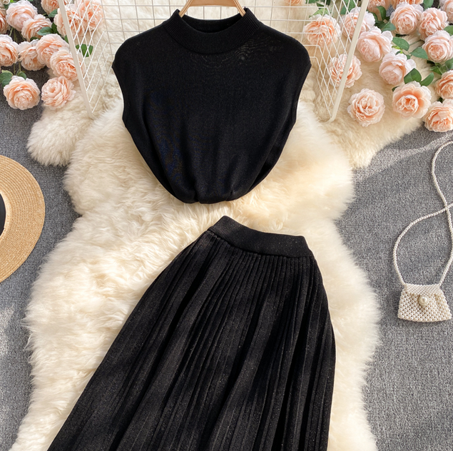 Knit Two Pieces Set