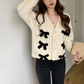 Bowknot Knotted Sweater Cardigan