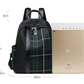 Checked Backpack