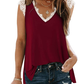 V Neck Sleeveless Top