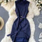 Stripe Sleeveless Dress