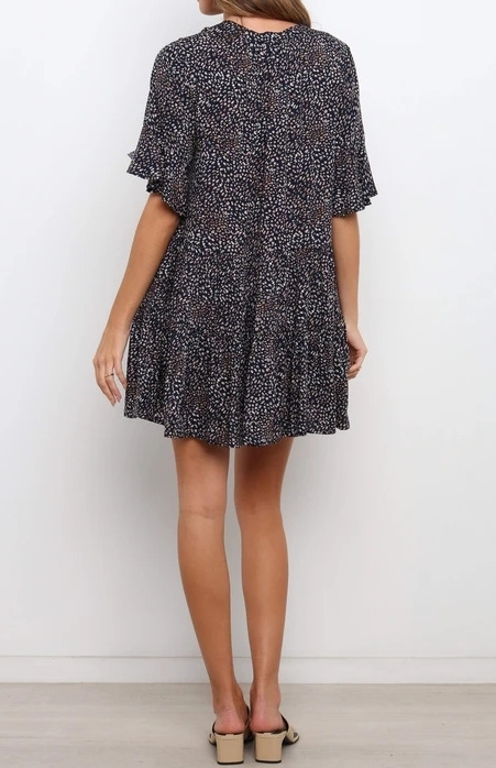 V Neck Casual Dress