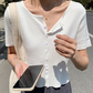 Knit Short Sleeve Top