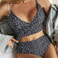 Floral High Waist Bikini Set