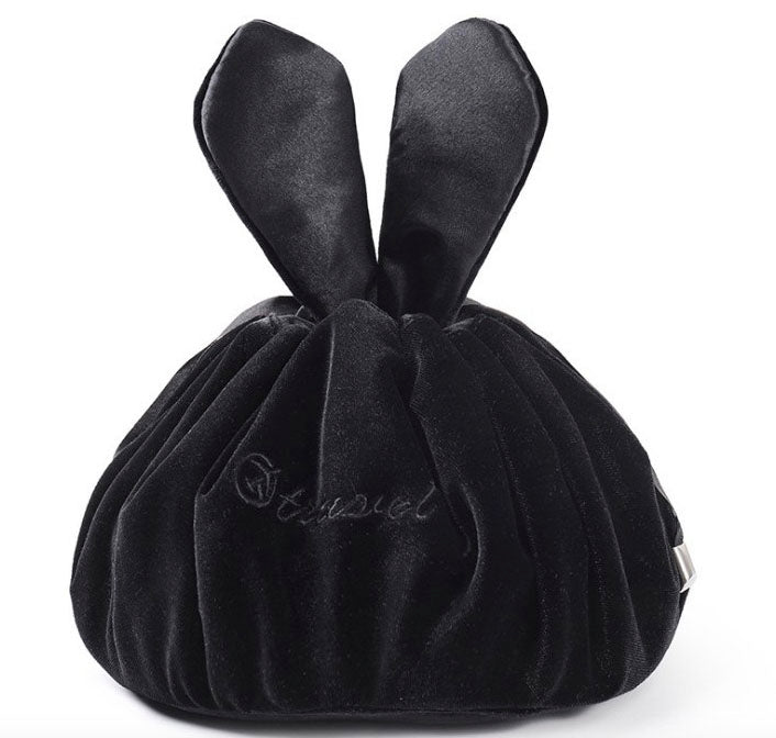 Rabbit Ears Drawstring Cosmetic Bag