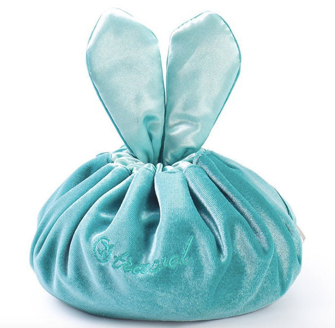 Rabbit Ears Drawstring Cosmetic Bag