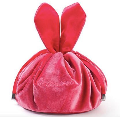 Rabbit Ears Drawstring Cosmetic Bag