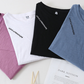 Pure cotton casual long-sleeved T-shirt